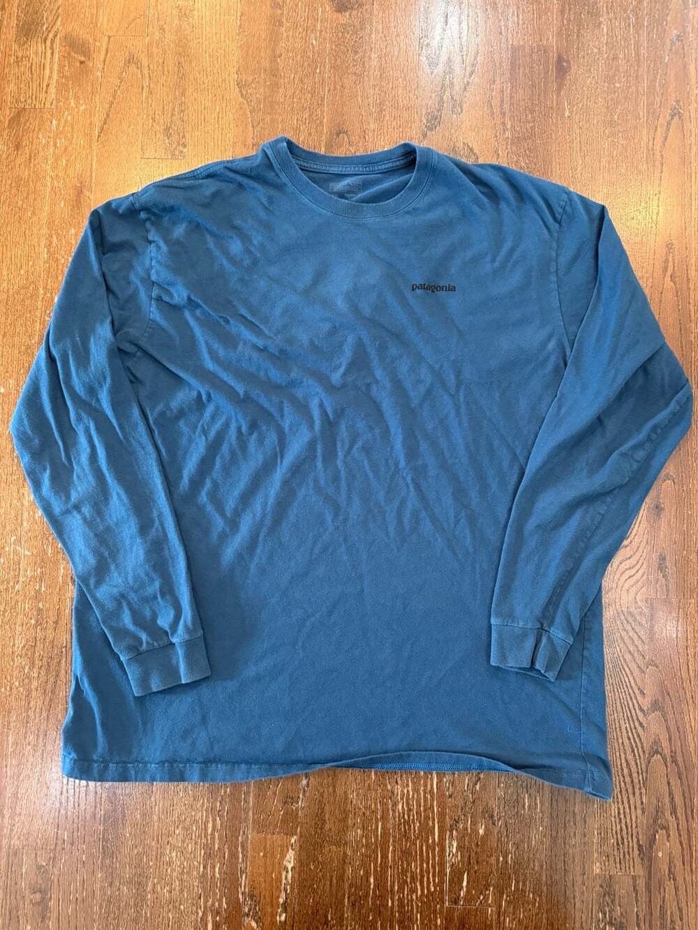 Patagonia Men's Long-Sleeve Mountain Fish Graphic Responsibili-Tee, Size XXL